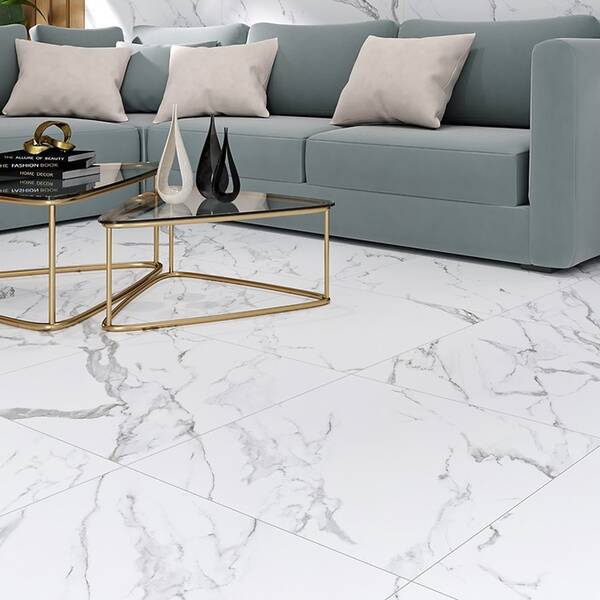Керамогранит Cersanit Atlantis White Satin Rect 59,8х59,8 см