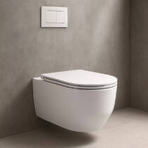 Унитаз подвесной Devit Art 3.0 3030140 безодобковый с крышкой soft-close, Vortex Flush, белый глянец, фото №1