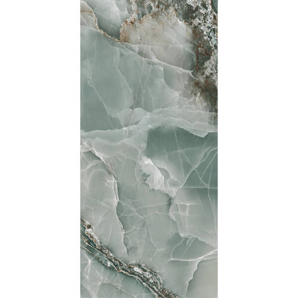 Керамограніт Baldocer Onyx Turquoise Pulido 120x260 см, фото 2
