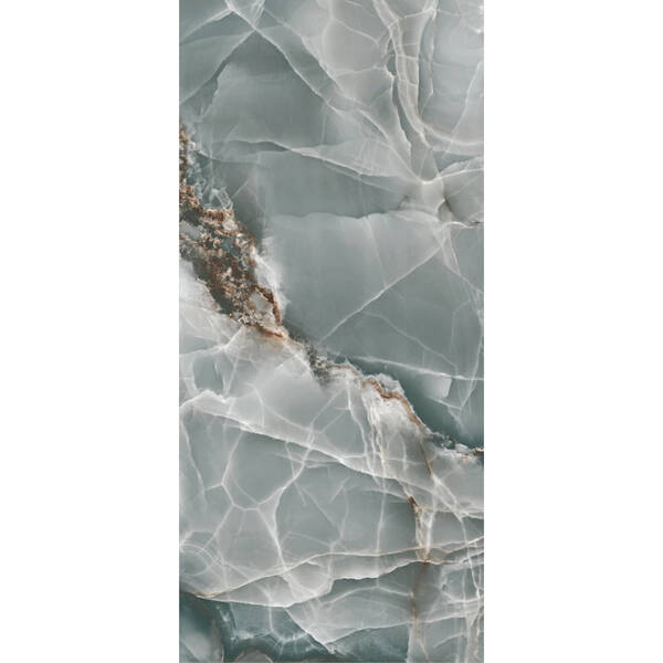 Керамограніт Baldocer Onyx Turquoise Pulido 120x260 см, фото 1