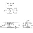 Унітаз підвісний Devit Art 3.0 3030140W безобідковий з кришкою soft-close, Vortex Flush, білий матовий, фото 3