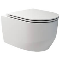 Унитаз подвесной Devit Art 3.0 3030140W безободковый с крышкой soft-close, Vortex Flush, белый матовый, фото №2