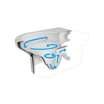 Унитаз подвесной Devit Do It 4010510 безободковый с крышкой soft-close, Vortex Flush, белый глянец, фото №3