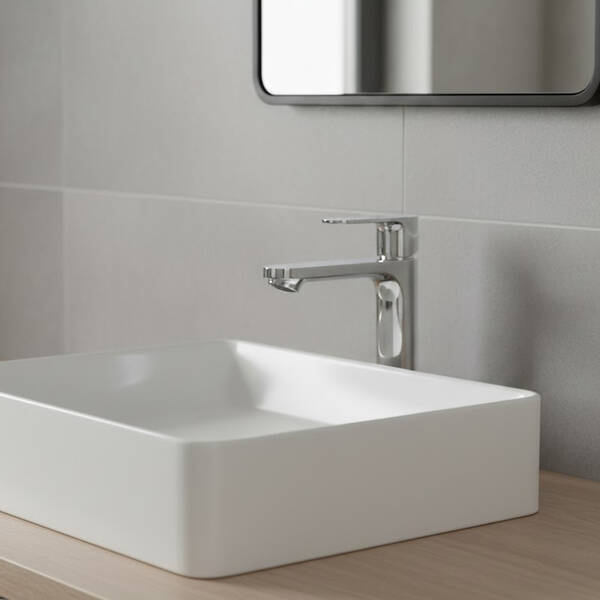 Змішувач для раковини Hansgrohe Rebris S CoolStart EcoSmart 72586000 хром, фото 1
