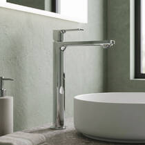 Змішувач для раковини Hansgrohe Rebris E 72591000 240 CoolStart EcoSmart+ з донним клапаном, фото №1