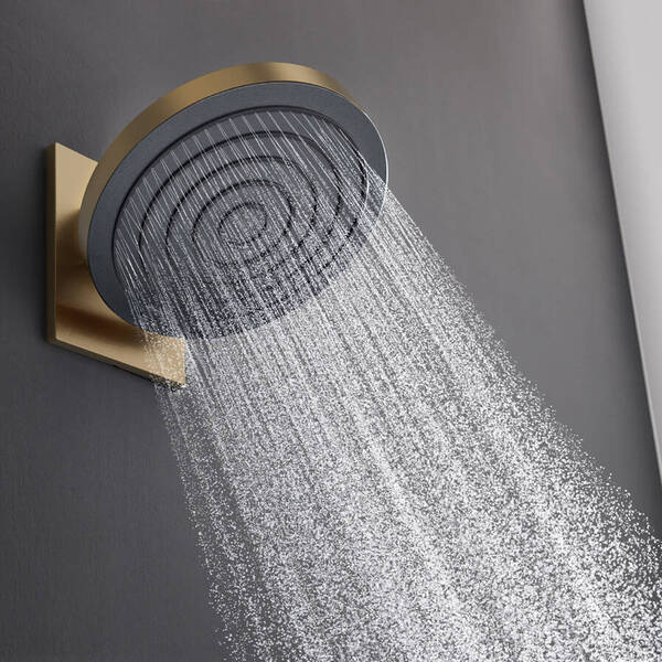 Верхний душ Hansgrohe Pulsify S 260 1jet EcoSmart 24141140 бронза