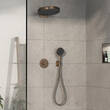 Змішувач прихованого монтажу для душу Hansgrohe ShowerSelect Comfort S 15554140 з термостатом, бронза матовий, фото 3