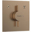 Змішувач прихованого монтажу для душу Hansgrohe DuoTurn E 75417140 бронза матовий, фото 2