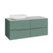 Тумба з раковиною Devit Linea 081200O 120 см, оливковий колір, фото 1