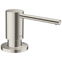 Дозатор для жидкого мыла Hansgrohe A41 40438800 врезной, под сталь, фото №1