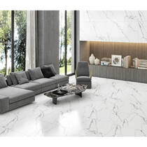 Керамограніт Almera Ceramica-2 Pn01 Calacatta Pol 100x100 см, фото №2