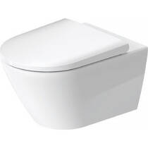 Унітаз підвісний Duravit D-Neo 45770900A1 із сидінням Soft Close, білий глянець, фото №1