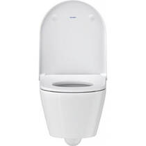 Унітаз підвісний Duravit D-Neo 45770900A1 із сидінням Soft Close, білий глянець, фото №4