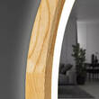 Зеркало Luxury Wood Perfection Slim с подсветкой LED, дуб натуральный, сенсорная кнопка-димер, 650х650мм, фото 3