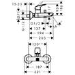 Смеситель для ванны Hansgrohe Logis 71400670 черный матовый, фото 2