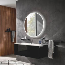 Полиця Emco Aura 8545 134 03 для душу, чорний матовий, фото №4