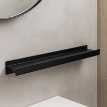 Полиця Emco Aura 8545 134 03 для душу, чорний матовий, фото №6