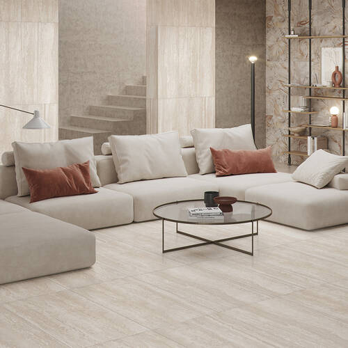 Керамогранит Azteca Travertine Lacio Soft 120 Arena 60х120 см, фото 2