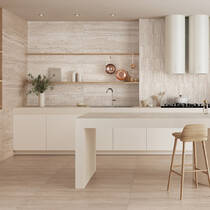 Керамограніт Azteca Travertine Tivoli Soft 120 Arena 60х120 см, фото №5