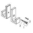 Крючок Axor Universal Rectangular 42639000 двойной, хром, фото 3