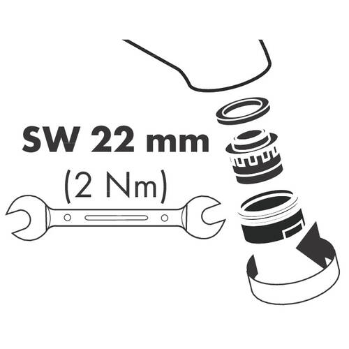 Аэратор Hansgrohe 96512000 M24x1 хром, фото 3