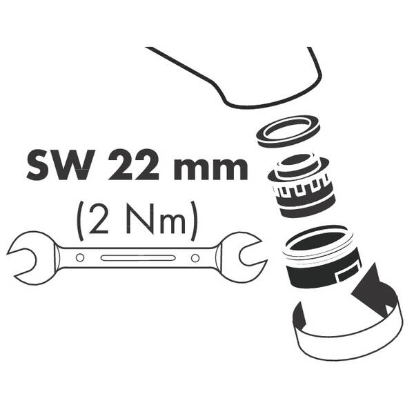 Аэратор Hansgrohe 96512000 M24x1 хром, фото 3