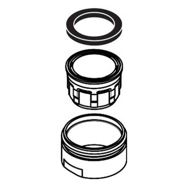 Аэратор Hansgrohe 96512000 M24x1 хром, фото 1