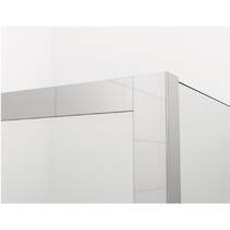 Монтажний комплект SanSwiss Solino V2.D35.50 для дверей в нішу,алюміно-хром, фото №2