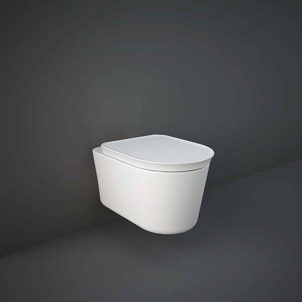 Унітаз підвісний RAK Ceramics Valet VALWC1446500A білий матовий, фото 2