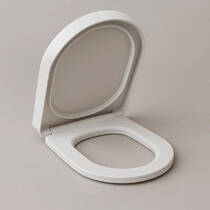 Крышка для унитаза RAK Ceramics Valet VALSC3901500 Soft Close, белая матовая, фото №1