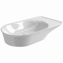 Раковина RAK Ceramics Valet VALCT6400AWHA 64 см на стільницю, білий глянець, фото №2