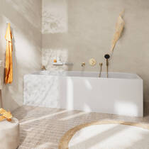 Смеситель скрытого монтажа для душа Hansgrohe DuoTurn S 75418140 бронза матовый, фото №3