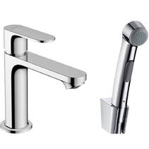 Смеситель для раковины Hansgrohe Rebris S 72215000 с гигиеническим душем, хром, фото №1