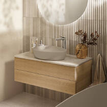 Раковина Villeroy&Boch Antao 4A7351AM 51 см мигдаль матовий, фото №7