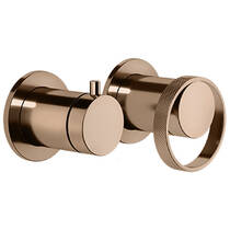 Змішувач прихованого монтажу для ванни/душу Gessi Anello 63380-030 Copper PVD, фото №1
