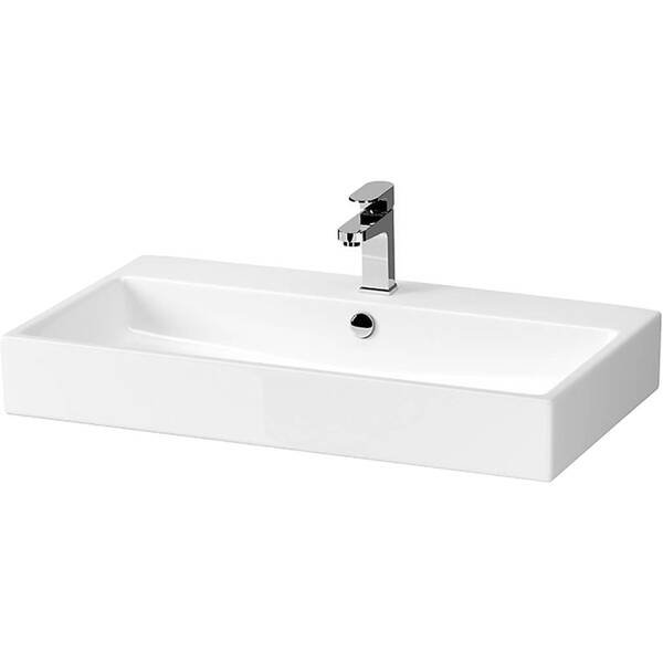 Раковина Cersanit Virgo CCWF1006331603 80 см меблева, фото 1