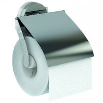 Тримач для туалетного паперу Genwec Cartago series GW05 07 05 02 кришка хром, фото №1