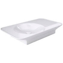 Раковина RAK Ceramics Valet VALWB09200AWHA 92 см білий глянець, фото №2