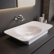 Раковина RAK Ceramics Valet VALWB09200AWHA 92 см білий глянець, фото №1