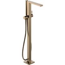 Смеситель для ванны Hansgrohe Tecturis E 73445140 напольный, бронза, фото №1