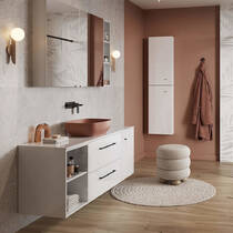 Раковина Cersanit Larga K677-066 50х38 см, на столешницу, кирпичный матовый, фото №3