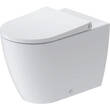 Унітаз підлоговий Duravit Bento Starck Box D4600200 пристінний, білий матовий, фото 1