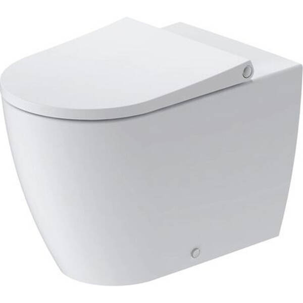 Унітаз підлоговий Duravit Bento Starck Box D4600200 пристінний, білий матовий, фото 1