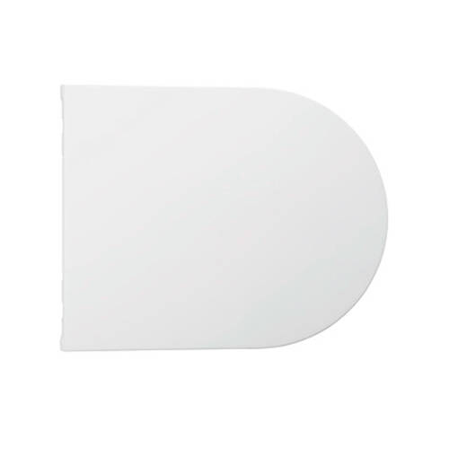 Унітаз підлоговий Duravit Bento Starck Box D4600200 пристінний, білий матовий, фото 5
