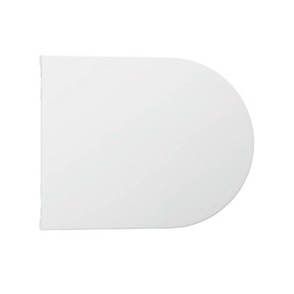 Унітаз підлоговий Duravit Bento Starck Box D4600200 пристінний, білий матовий, фото 5