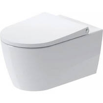 Унітаз підвісний Duravit Bento Starck Box 45930920A1 безобідковий, білий глянець, фото №1