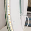 Зеркало Аква Родос Омега Della R-line D-60 с LED-подсветкой 600 мм, фото 6