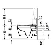 Унитаз-биде подвесной Duravit SensoWash Starck f Plus 650000012004320 с электронным сиденьем, белый глянец, фото №3