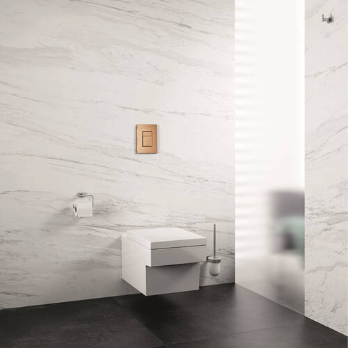 Клавіша змиву Grohe Skate Cosmopolitan 38732DL0 теплий захід (брашоване рожеве золото), фото 4