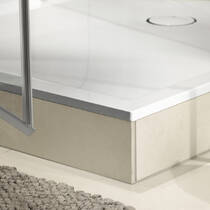 Душовий піддон Villeroy & Boch Stone White CeramicPlus uDQ1490FFL2V-01 140x90 см, білий, фото №7